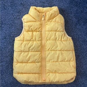 GAP Kids Yellow Puffer Vest